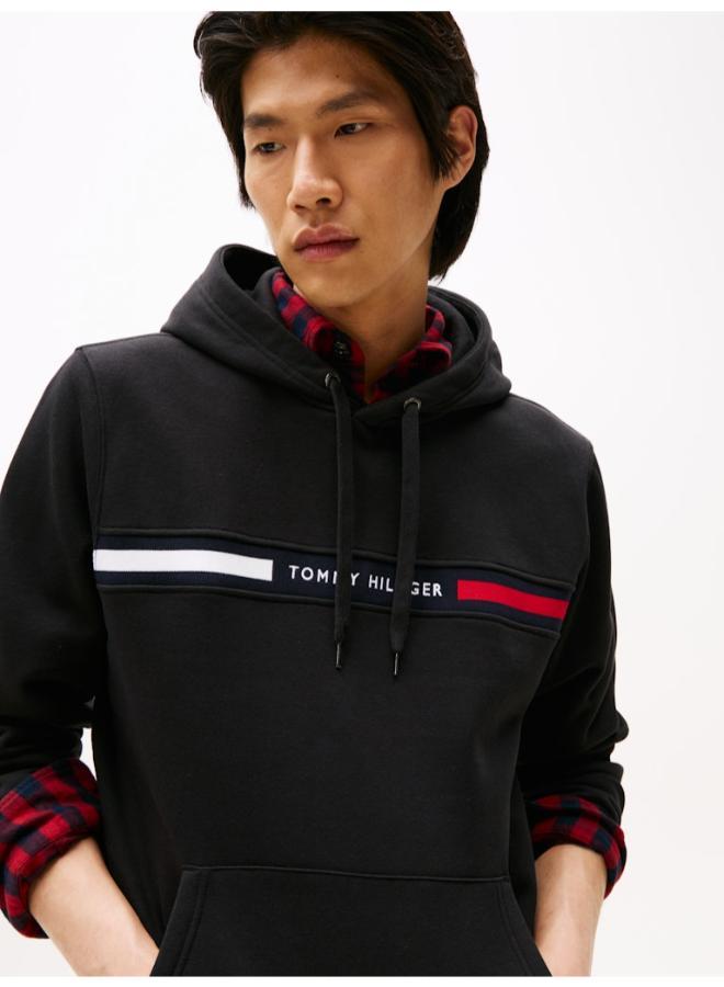 TOMMY HILFIGER Chest Insert Hoodie - Image 3