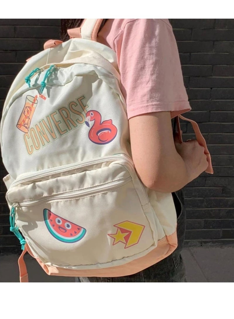 كونفرس حقيبة مدرسية كلاسيكية GO 2  نمط مطبوع  حقيبة مدرسية  حقيبة سفر - Image 5