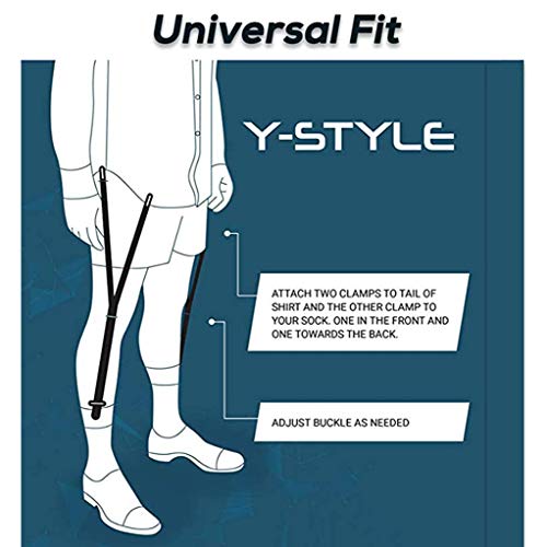 GUSTAVE®Adjustable Elastic Garter Straps to Stay Men's Shirt,Fashion Design Glamour Men Garter Gifts - Image 5