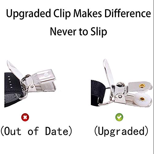 GUSTAVE®Adjustable Elastic Garter Straps to Stay Men's Shirt,Fashion Design Glamour Men Garter Gifts - Image 2