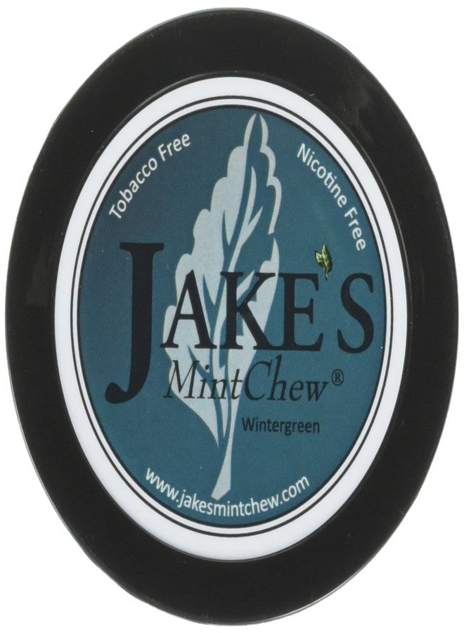 Jake's Mint Chew - Wintergreen - 5 Pack - Tobacco & Nicotine Free! - Image 1