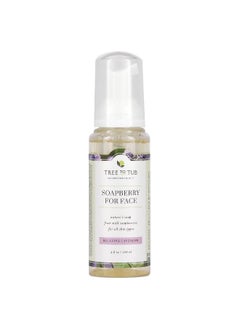 Tree to Tub Tree To Tub, Soapberry Gentle Foaming Face Wash Cleanser, Moisturizing, pH Balanced for Dry, Sensitive Skin, Lavender, 4 fl oz (120 ml)  - Image 1