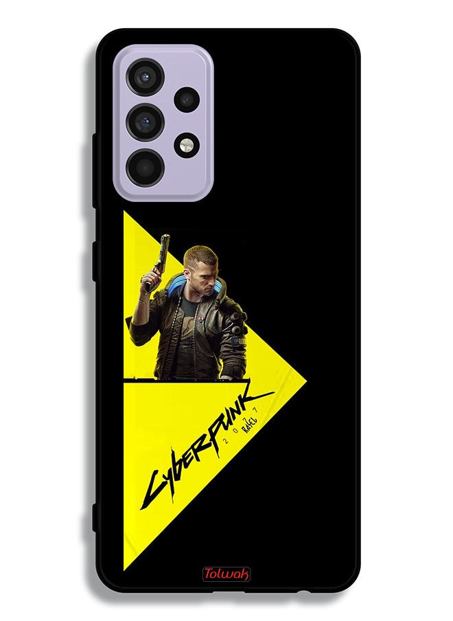 Tolwak - Samsung Galaxy A52s 5G Protective Case Cover Cyberpunk 2077 - Image 1