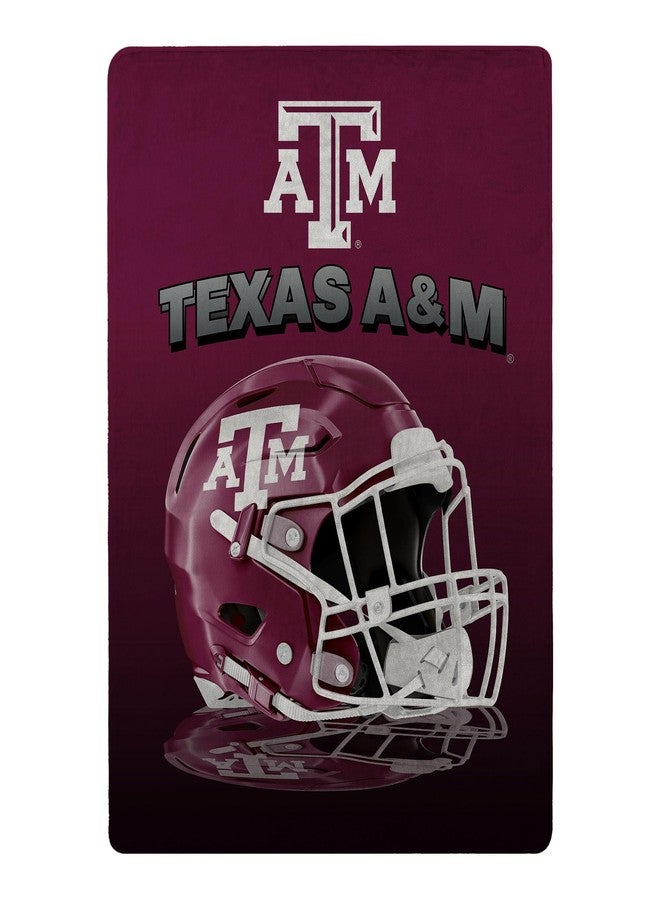 Northwest NCAA Texas A&M Aggies Grids Super Plush Micro Raschel Throw, 46-inches x 60-inches, Team Colors