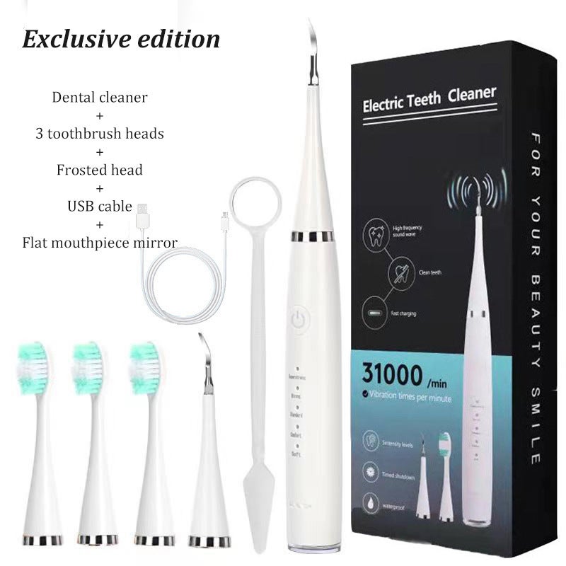 Products Electric Tooth Cleaner Six-In-One Electric Toothbrush Suit Portable Tooth Stone Removal Tooth Washing And Tooth Beauty Instrument - Image 1