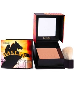 benefit Benefit Dallas Dusty Rose Face Powder Blush – Warm Rosy-Bronze Blush and Bronzer for a Natural Glow, Full Size (9g)  - Image 1