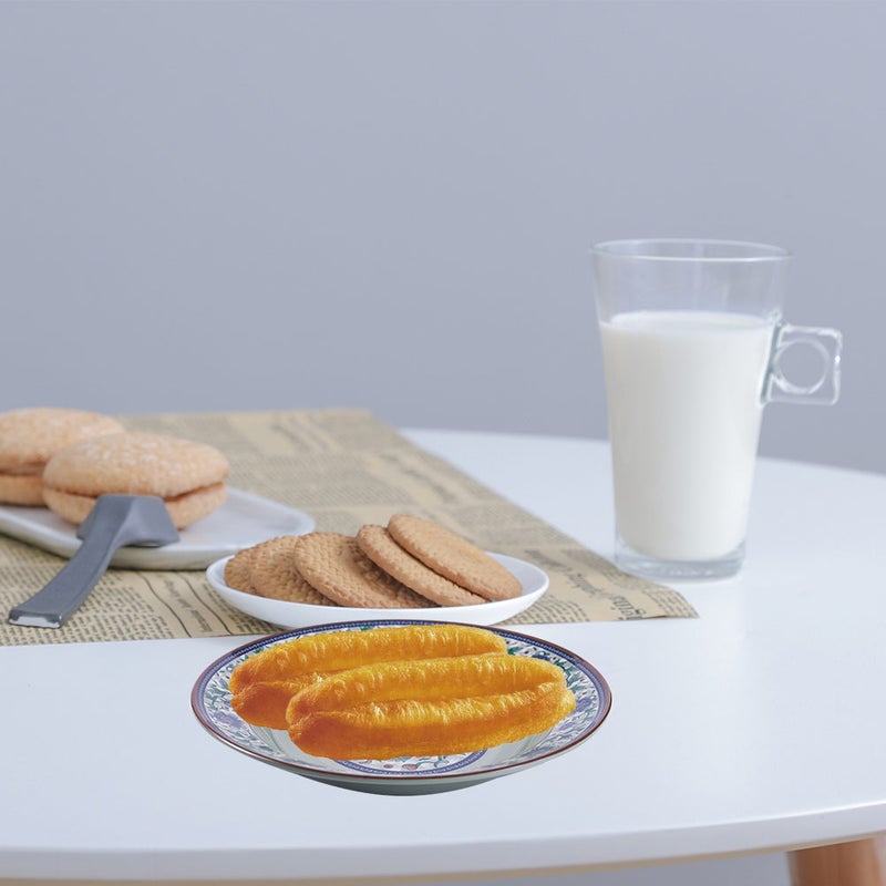 🍳 طقم صحون تقديم طعام مستديرة بتصميم صيني من الميلامين للاستخدام المنزلي - Image 5