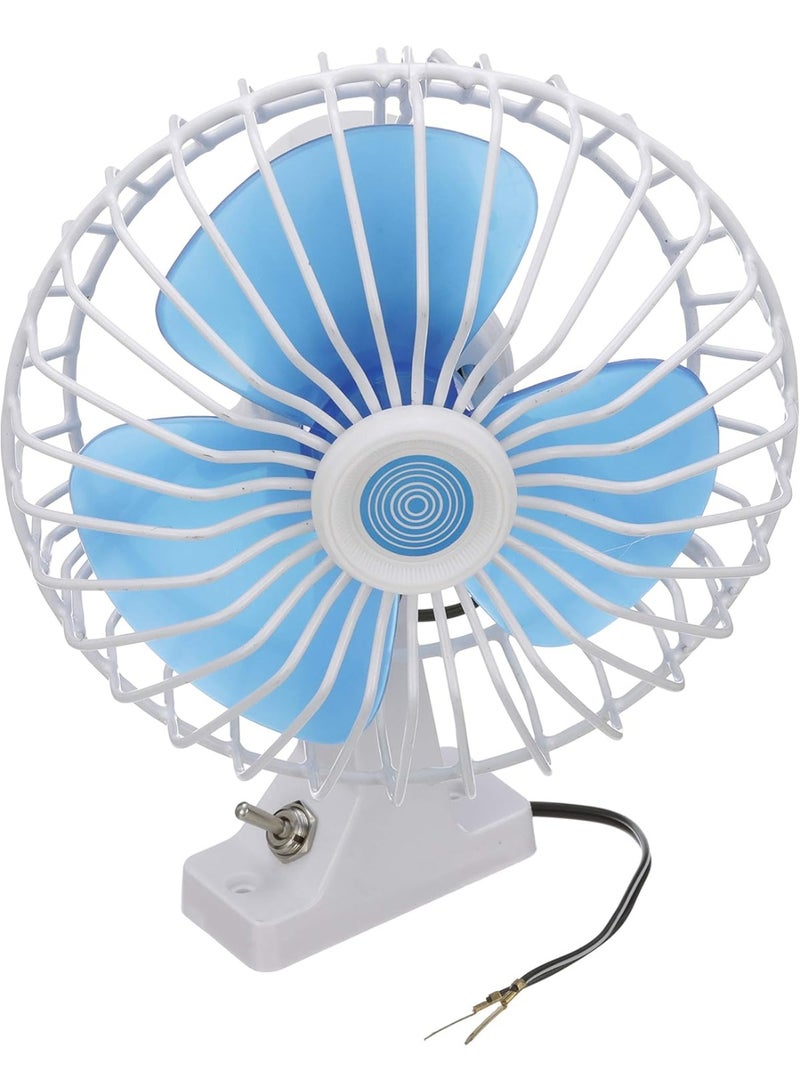 SEACHOICE Seachoice 12V DC Oscillating Fan, 6 in., 90-Degree Oscillating Motion - Image 1