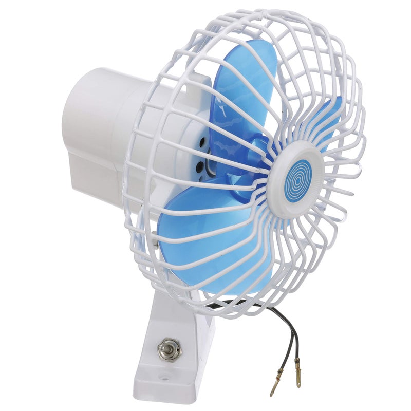 Seachoice 12V DC Oscillating Fan, 6 in., 90-Degree Oscillating Motion - Image 3
