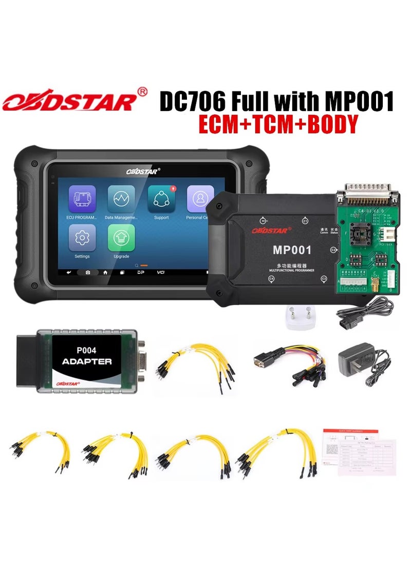 OBDSTAR - Car Ecu Tcu Bcu Programmer Dc706 EcuTool Full Version for Car and Motorcycle - Image 1
