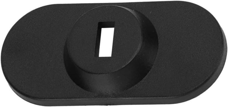 Laptop Anchor Plate Black Anti Theft POM Security for Notebook Tablet Monitor Phone, Self Adhesive Key Hole, 1.65x1.18inch, Suitable for Digital Products - Image 2