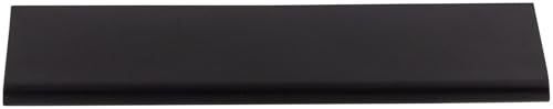 Top Knobs TK503BLK Mercer Collection 6" Europa Tab Pull, Flat Black - Image 1