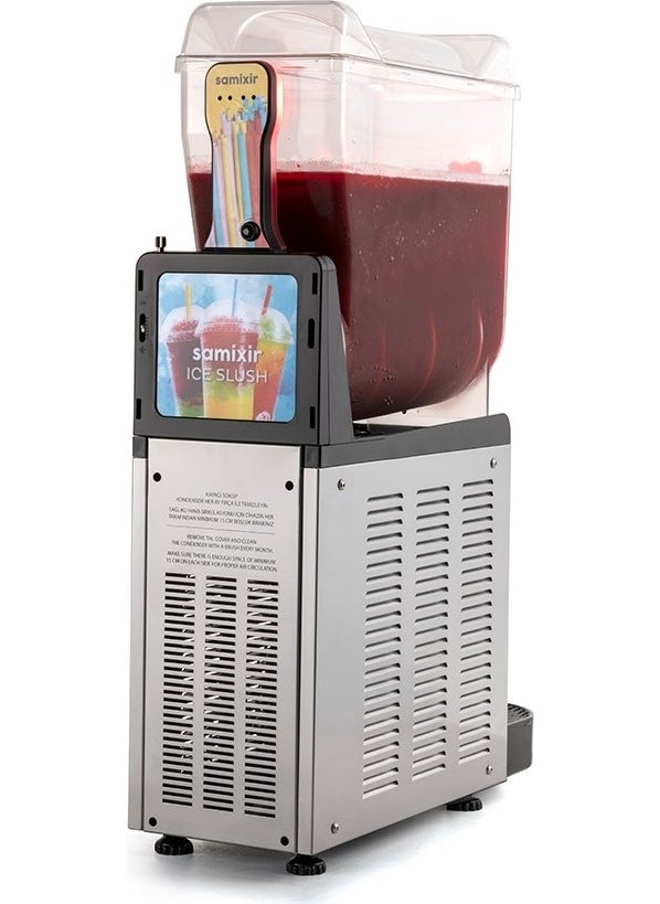 Samixir Mono Allure Single 12 Lt Slush Ice Cream Machine SLUSH-12-IA  - Image 3