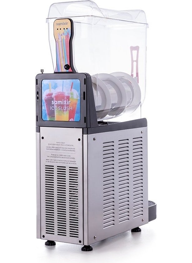 Samixir Mono Allure Single 12 Lt Slush Ice Cream Machine SLUSH-12-IA  - Image 5