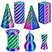 3Dgenius 6 Pack Spiral Cone Fidget Toys 3D Printed Spiral Fidget Toys Impossible Cone 3D Printed Fidgets Impossible Pyramid Passthrough 3D Printed Toys for Adults Kids for Anxiety Relaxing Pack1 - Image 2