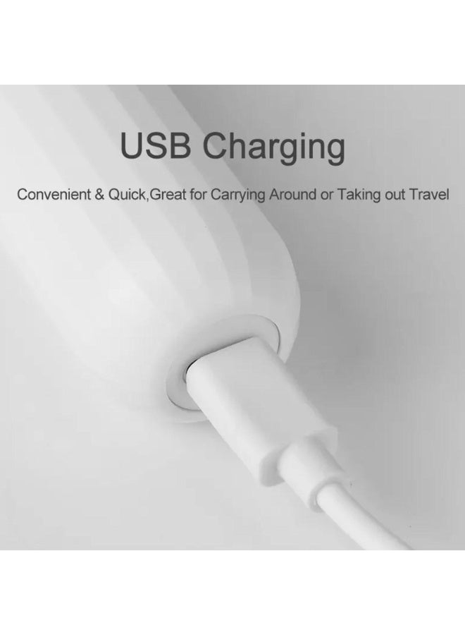 آي كي ماكينة حلاقة كهربائية 6 في 1 للسيدات – مقاومة للماء، قابلة لإعادة الشحن USB-C، شفرات دائرية آمنة، 60 دقيقة استخدام، لإزالة الشعر من كامل الجسم - Image 2