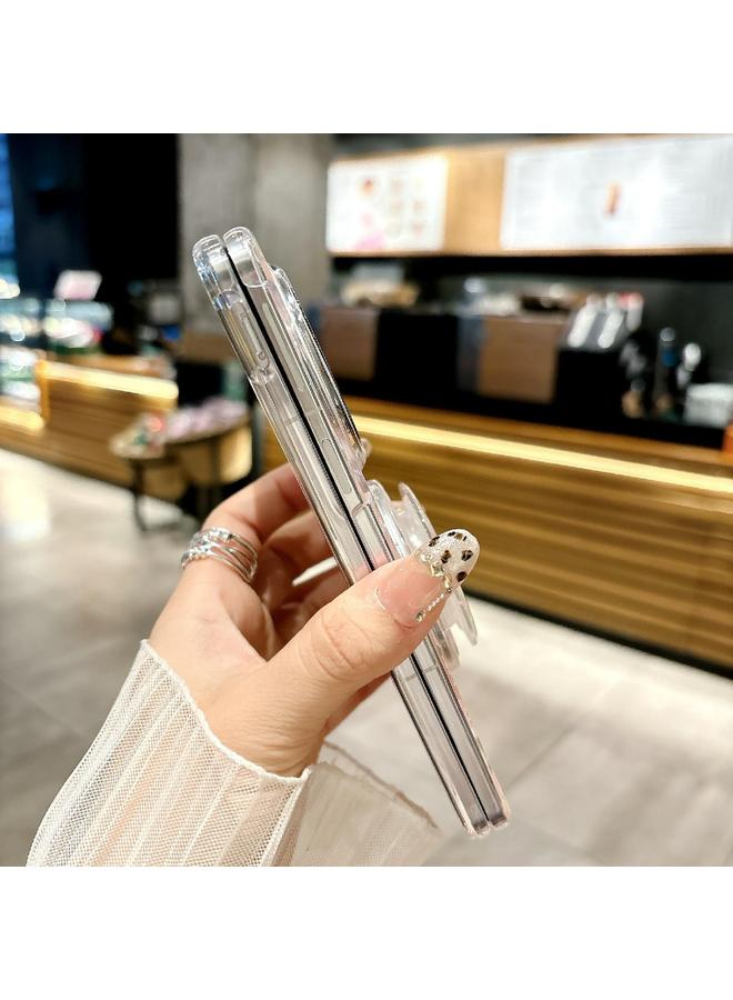 اس-توب جراب هاتف OPPO Find N5 بنسيج صدفي لؤلؤي من MagSafe - Image 3