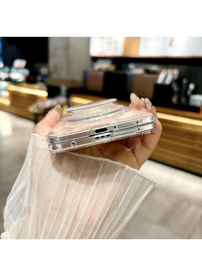 اس-توب جراب هاتف OPPO Find N5 بنسيج صدفي لؤلؤي من MagSafe - Image 4