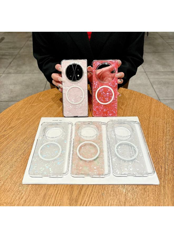 اس-توب جراب هاتف OPPO Find N5 بنسيج صدفي لؤلؤي من MagSafe - Image 5