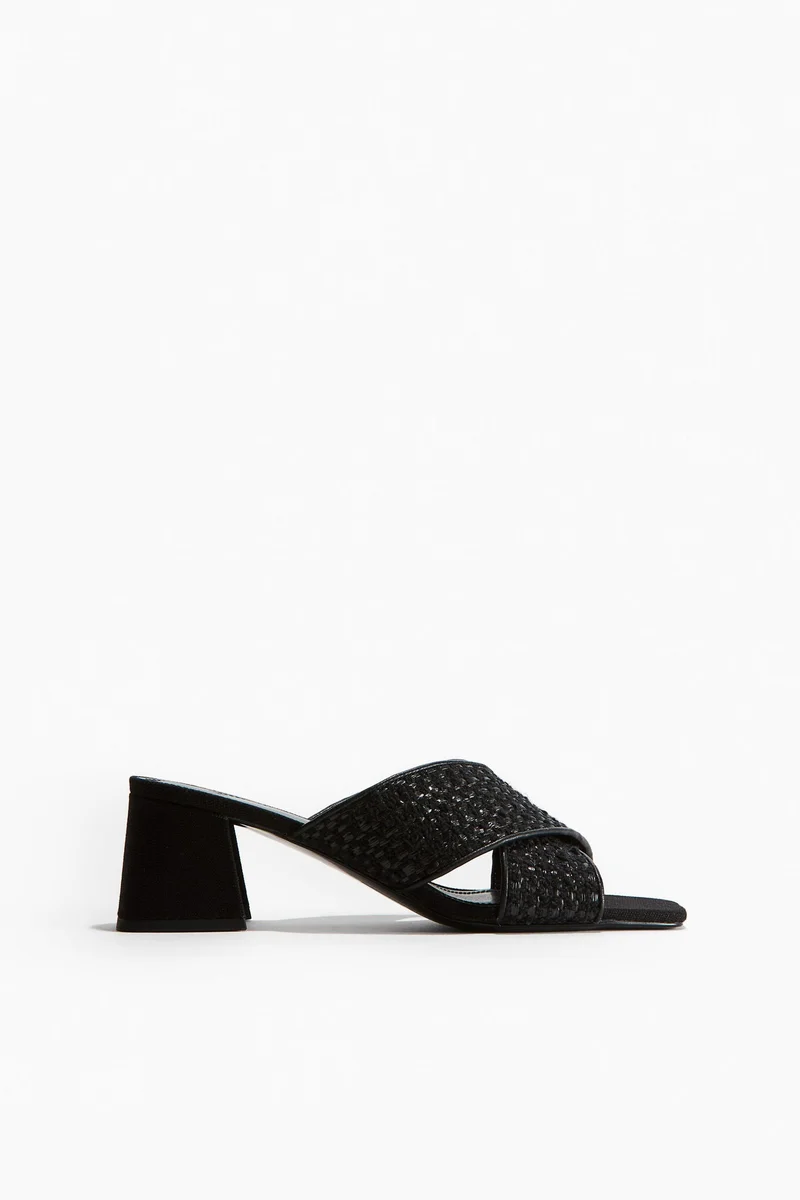 H&M Textured mules