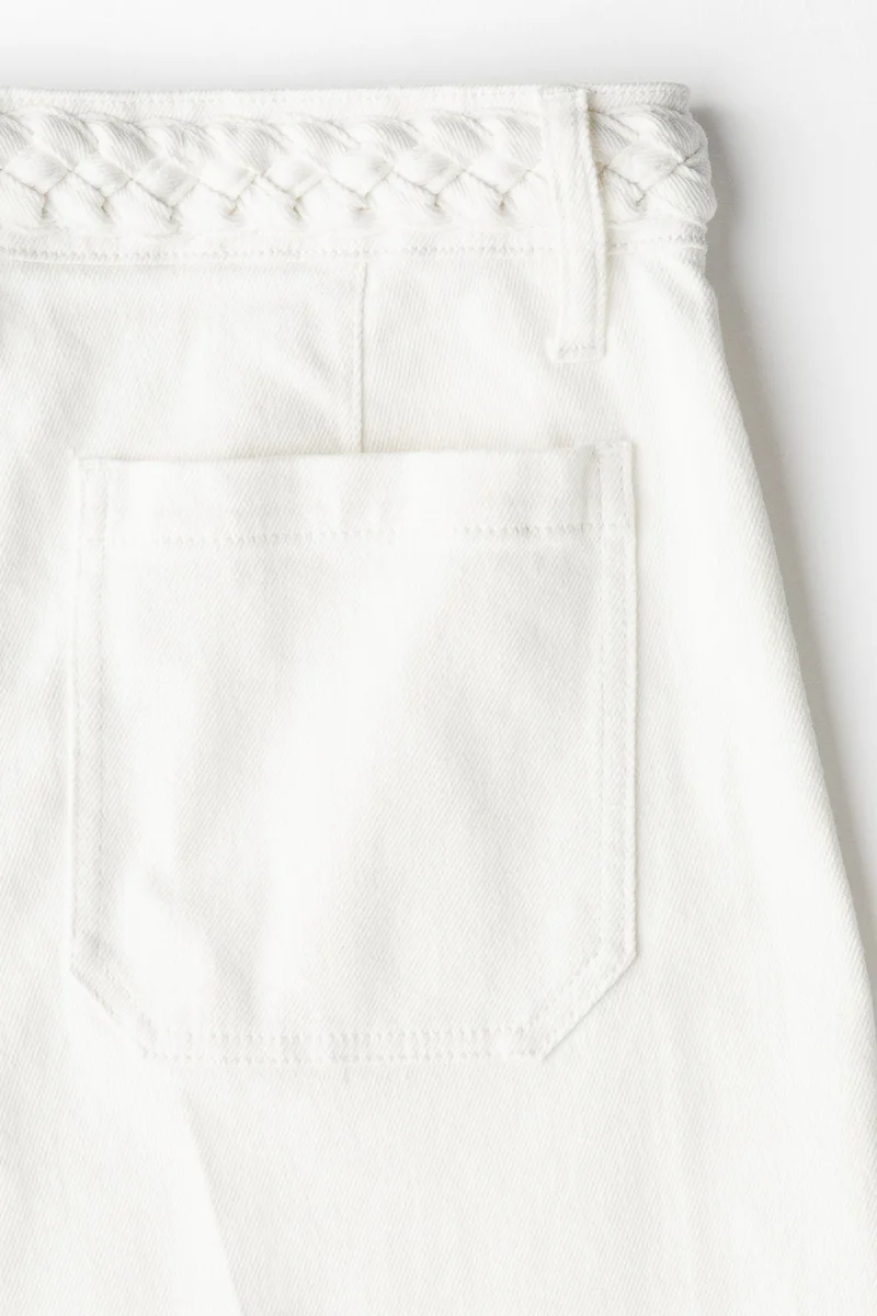 H&M  Wide High Jeans for Women | Best Price UAE