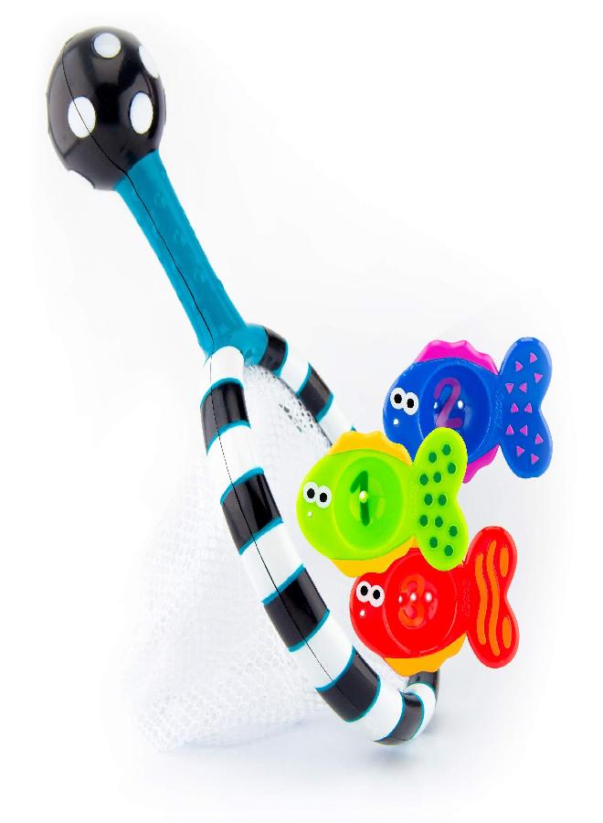 Sassy Developmental Bath Toy, Catch and Count Net - Image 5