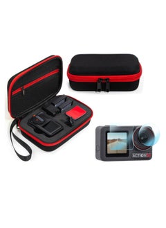 Generic Carrying Case for DJI Osmo Action 5 Pro Camera Portable Travel Bag Protective Handbag Storage Bag for DJI Osmo Action 5 Pro Sport Camera Accessories (Black)  - Image 1
