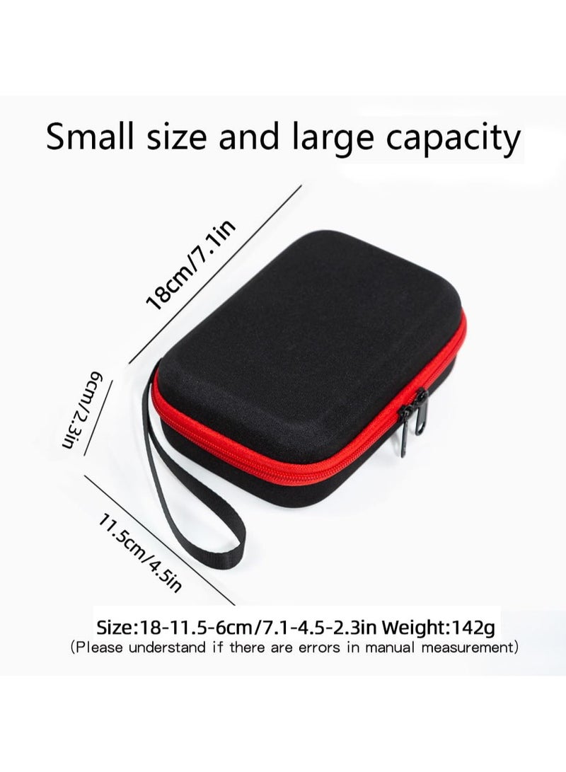 Carrying Case for DJI Osmo Action 5 Pro Camera Portable Travel Bag Protective Handbag Storage Bag for DJI Osmo Action 5 Pro Sport Camera Accessories (Black)  - Image 5