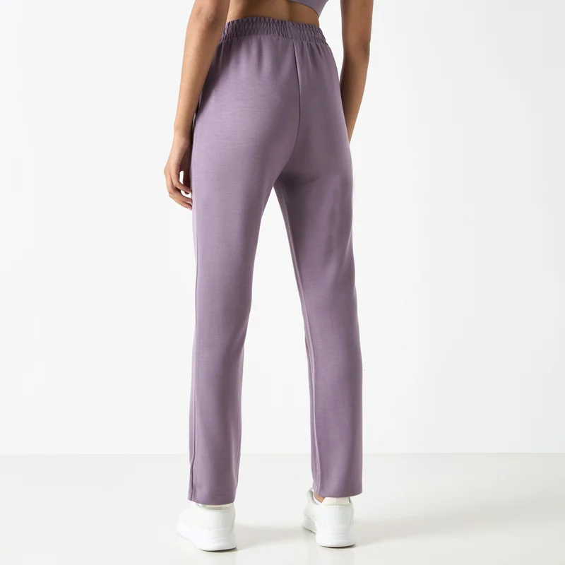 ADOT by Splash Track Pants with Elasticated Waistband and Pockets