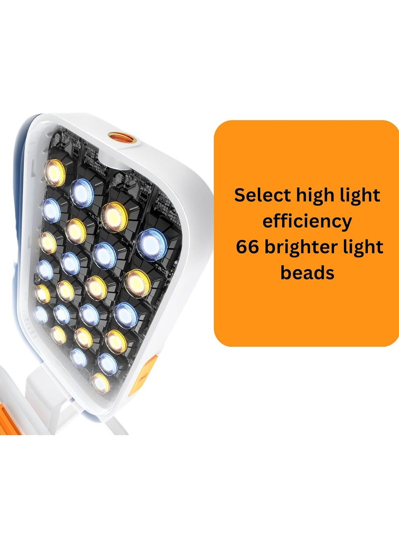 Generic Light For Phone, Camera Light For phone 66 LED,1000mAh Rechargeable, 24 Light Modes, Streaming Selfie Light For  Video Fill Light, Video Call, Video-Conference, 2h-8h Working Time  - Image 3