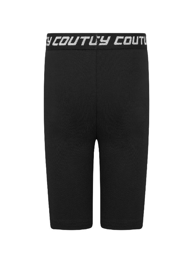 Juicy Couture Juicy Couture Biker Short Black  - Image 2