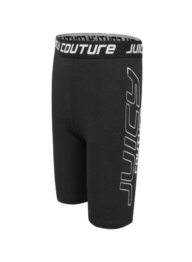 Juicy Couture Juicy Couture Biker Short Black  - Image 1