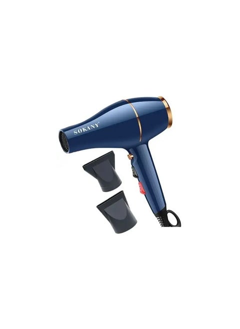 Sokany Hair Dryer SK-2216, 2600 Watt, Blue