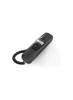 Alcatel Alcatel T-16 Black Ultra Compact Corded Landline Phone With Numeric Display Along With Caller ID Wall Mounted  - Image 1