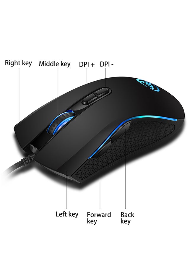 A869 Wired Gaming Mouse With Lights - Image 3