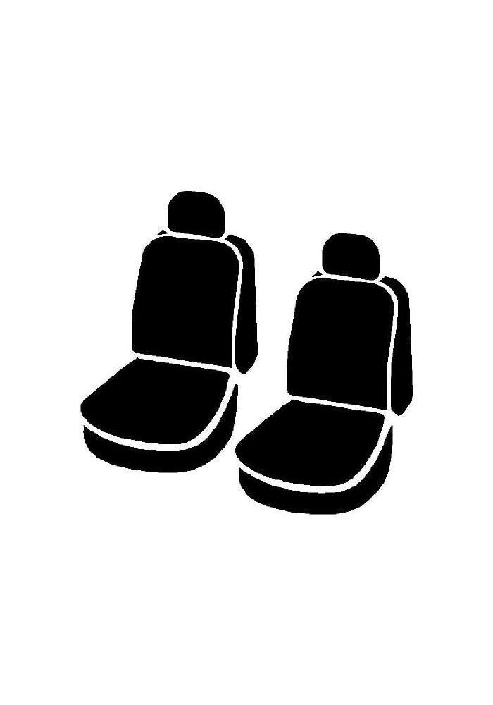 FIA SP801 BLACK SP800 Seat Protector - Black Poly-Cotton Seat Cover for Semi-Car Front Bucket Seats - Image 2