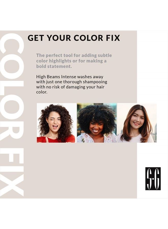 High Beams Intense Spray-On Hair Color - Silver - 2.7 Oz - Add Temporary Color Highlight to Your Hair Instantly - Great for Streaking, Tipping or Frosting - Washes out Easily (SG_B008W32I7A_US) - Image 3