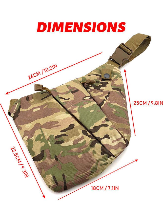 NIBEMINENT Camping Cross Body Storage Bag 18x4x17cm  - Image 4