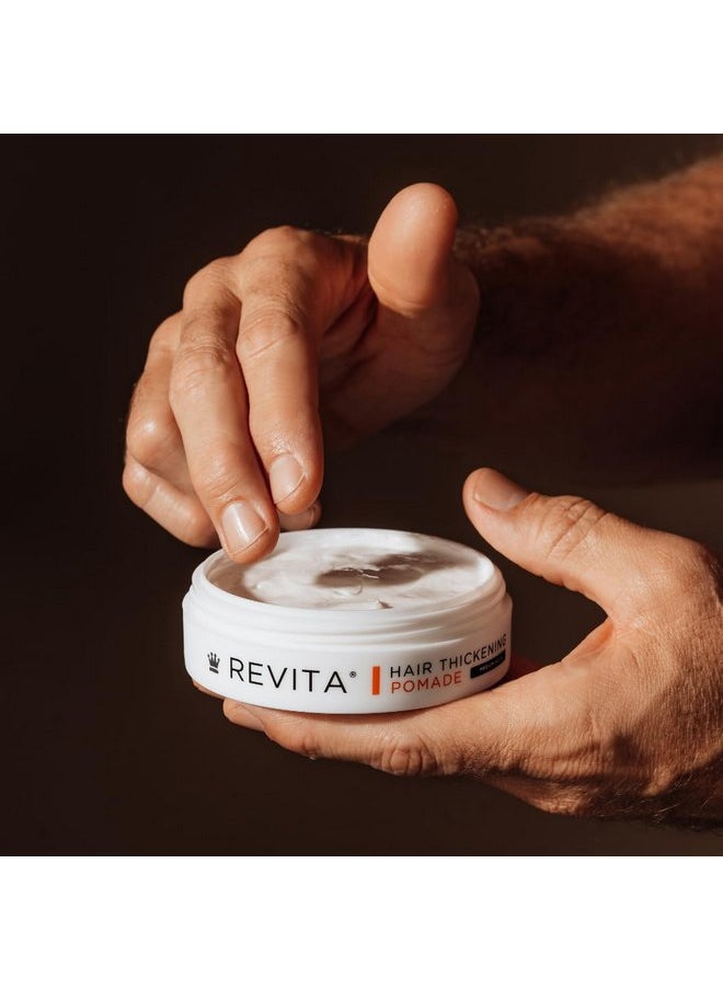 DS LABORATORIES - DS LABORATORIES Revita Thickening Hair Pomade Matte with Biotin, Caffeine & Beeswax, Hair Styling Cream & Thickening Products for Men, Packaging May Vary - Image 1
