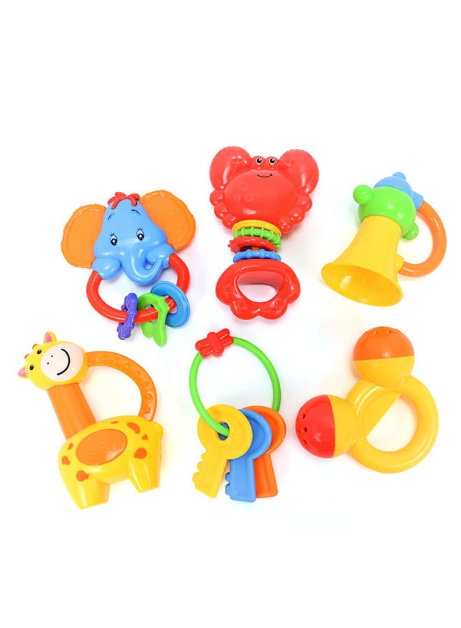 Baby Rattle Baby Bottle Set Rattle Hand Rattle Bed Bell Newborn Baby Early Education Educational Toys - Image 4