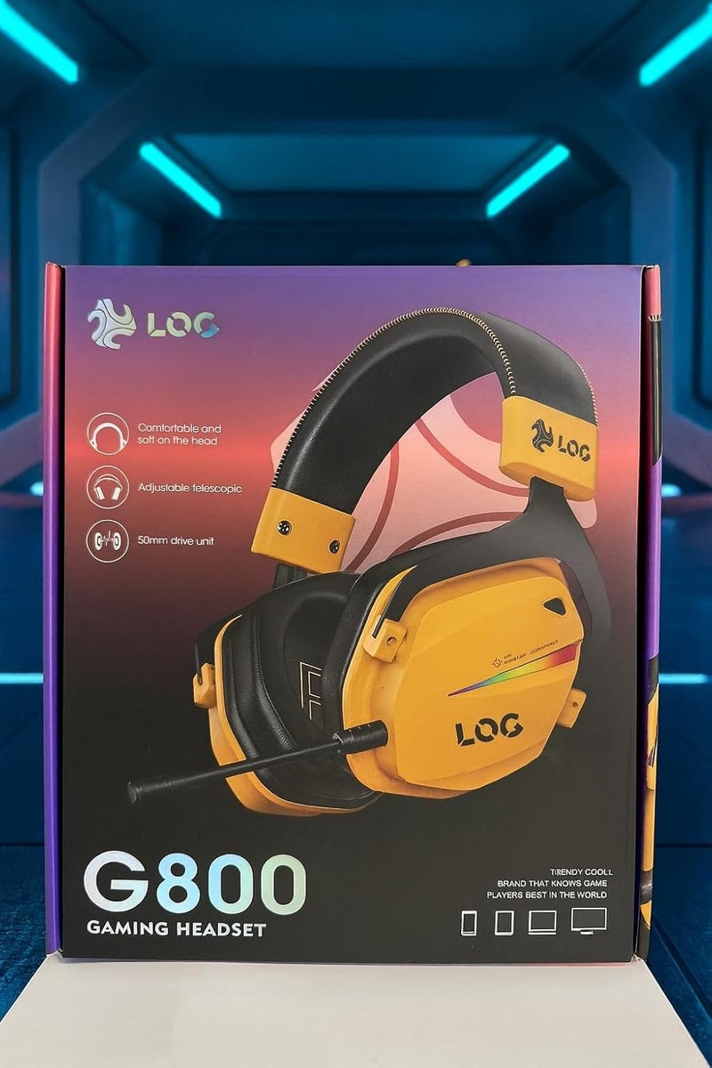 Log Electronics LOG G800 Wireless Gaming Headset for PC & PS5 & PS4, Xbox, Nintendo Switch, Mobile - Image 4