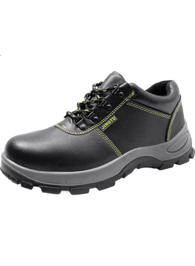 Jingtu Men'S Safety Shoes Steel Toe Cap Puncture-Proof Waterproof Wear-Resistant Safety Work Shoes 8184 Size 37 - Image 2