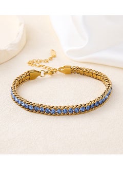 Mark Fairwhale Fashionable High-end Light Luxury Four Petal Flower Bracelet 