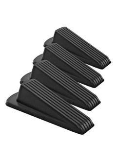 Y&D Door Stopper Set Pack of 4 Large Wedge Multi Surface Design to Sliding or Marking Floors Blocker for Home Office  - Image 1