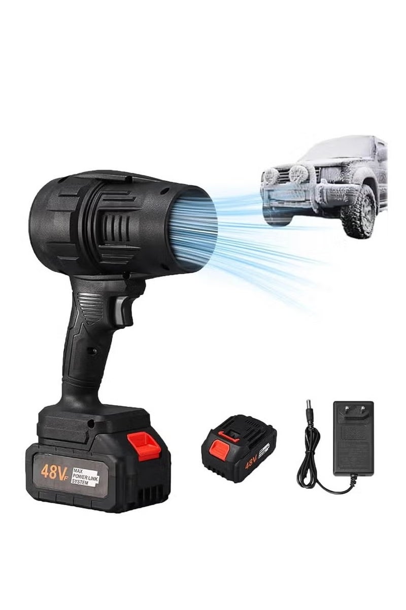 UMIXPRO Turbo Jet Blower Cordless Turbo Super Power Air Duster Stepless Speed Regulation Jet Dry Blower Car Drying Car Dryer Air Blower - Image 1