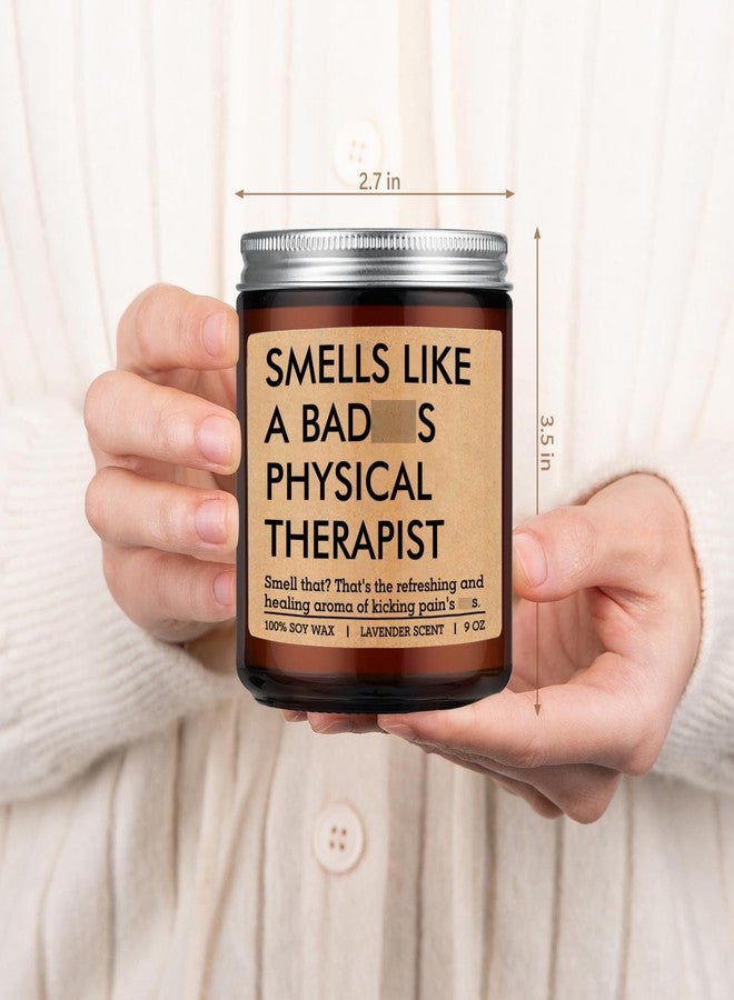 LEADO Candle, Physical Therapist Gifts - PT Month, Physical Therapy Gifts for Women, Men - Cool Fathers Day, Thank You, Appreciation, Graduation Present for PTs Therapists, PT School Graduate, Student - Image 4