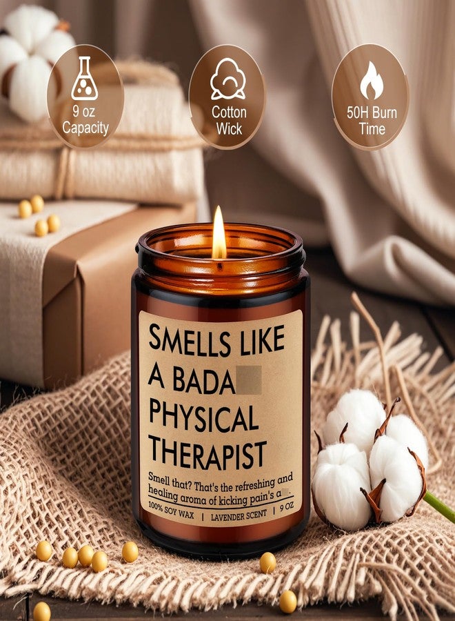 LEADO Candle, Physical Therapist Gifts - PT Month, Physical Therapy Gifts for Women, Men - Cool Fathers Day, Thank You, Appreciation, Graduation Present for PTs Therapists, PT School Graduate, Student - Image 3