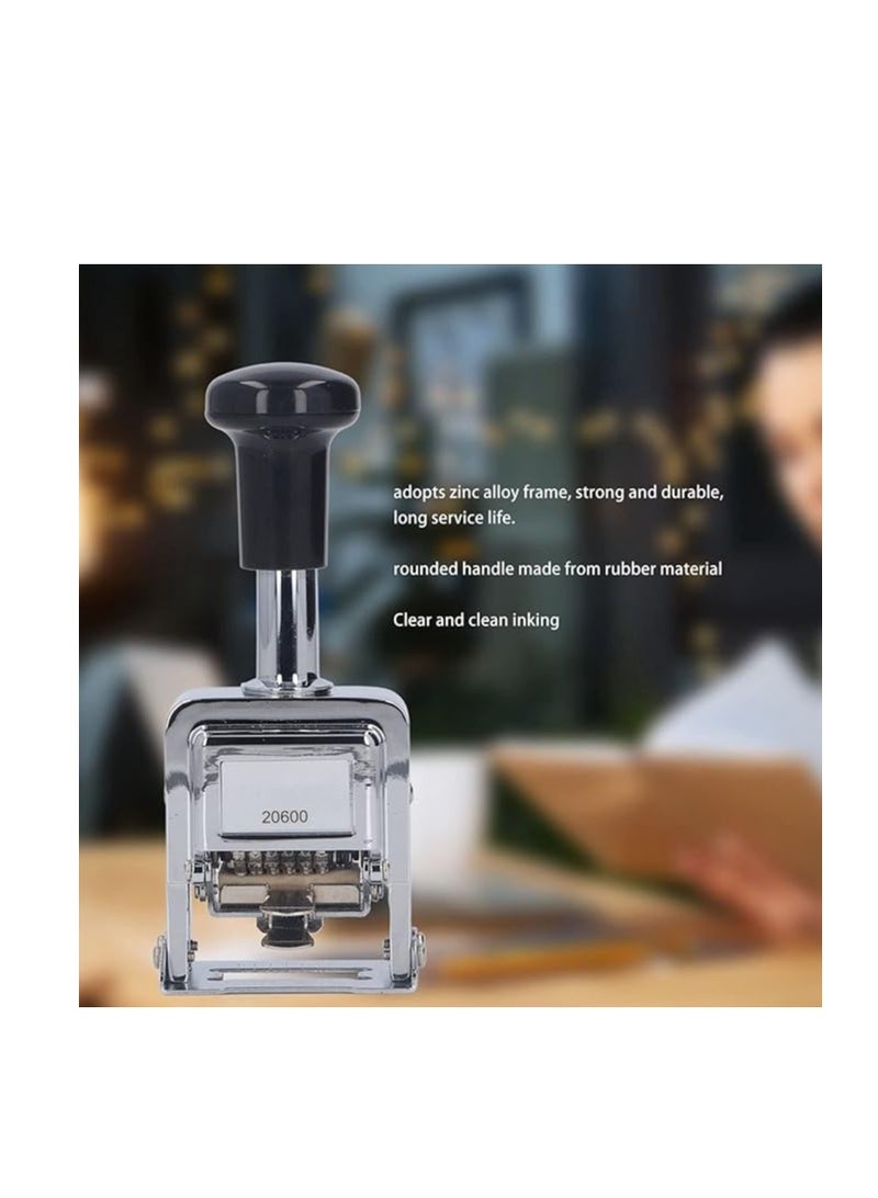 GreatWall Automatic Numbering Machines, 6 Digits Inking Self Number Stamp for Ticket Serial Number - Image 5