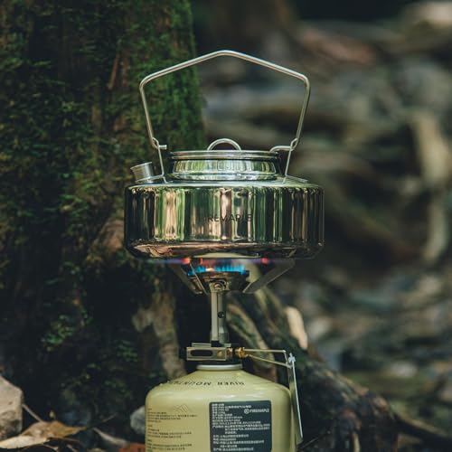 Fire-Maple Antarcti Portable 0.6 Liter Lightweight Stainless Steel Camping Kettle | Durable and Portable Camp Tea Pot | Ideal for Bushcraft and Outdoor Campfire Use - Image 5
