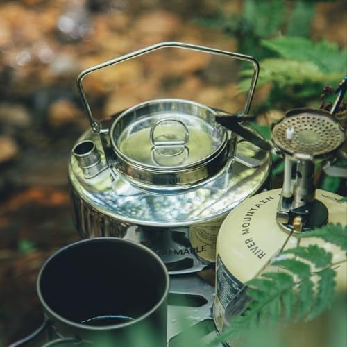 Fire-Maple Antarcti Portable 0.6 Liter Lightweight Stainless Steel Camping Kettle | Durable and Portable Camp Tea Pot | Ideal for Bushcraft and Outdoor Campfire Use - Image 4